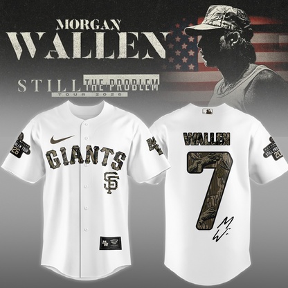 Morgan Wallen Still Problem Tour Jersey
