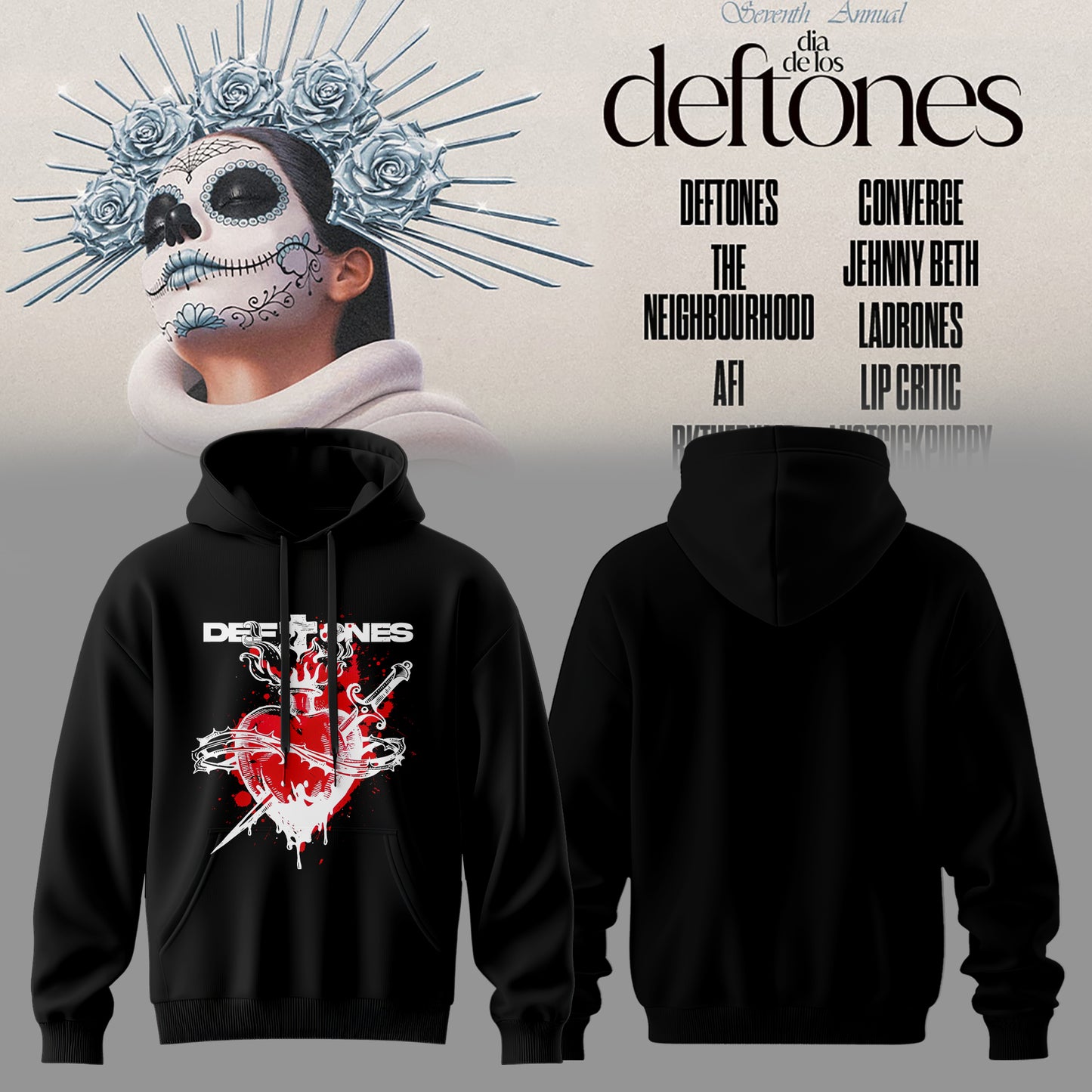 Dia De Los Deftones 2026 Hoodie