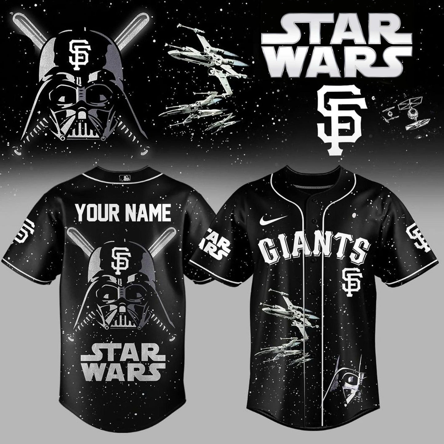 Baseball x Star Wars Special Edition Baseball Jersey