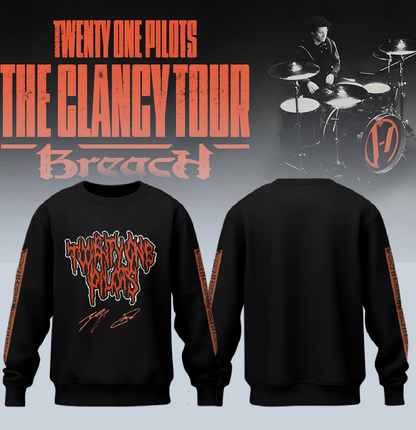 Twenty One Pilots The Clancy Tour: Breach Sweatshirt