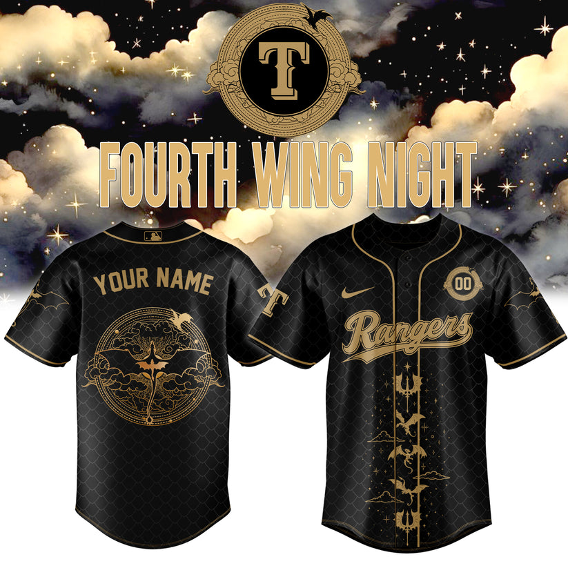 Baseball All Teams x Fourth Wing – Jersey (Custom Name&Custom Number)