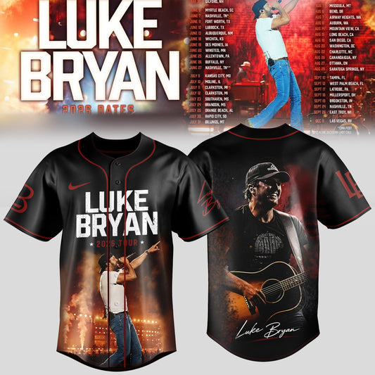 _LUKE BRYAN 2026 TOUR MERCH – COUNTRY NIGHTS JERSEY