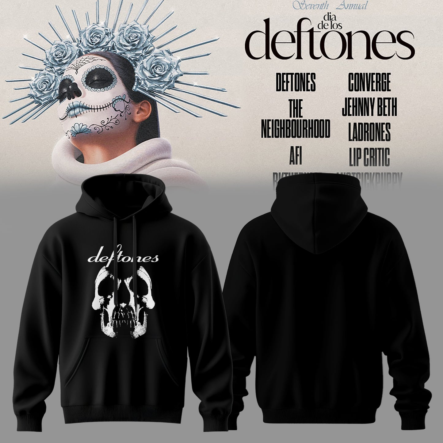 Dia De Los Deftones 2026 Hoodie