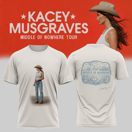 Kacey Musgraves Middle of Nowhere Tour Signed TShirt