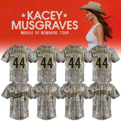 ,,Baseball X Kacey Musgraves Middle of Nowhere Tour Signed Jersey 4