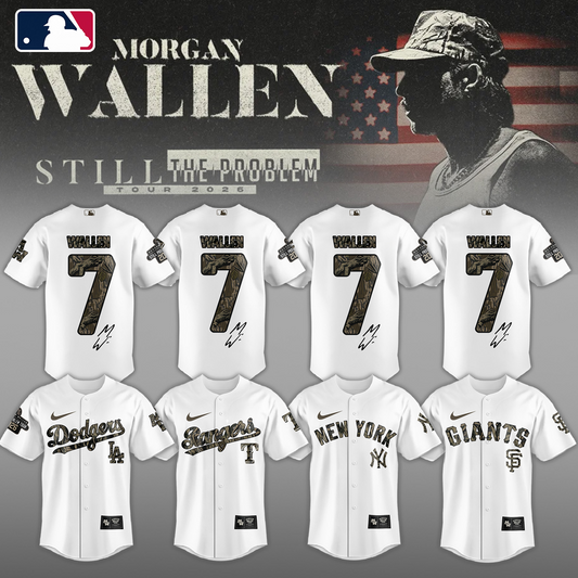 Morgan Wallen Still Problem Tour Jersey