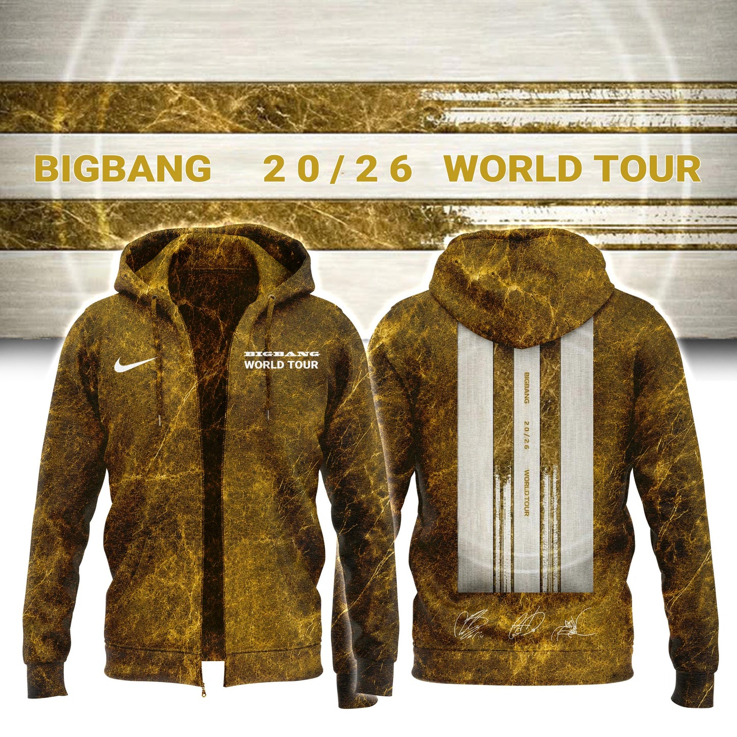 Big Bang Zip Hoodie