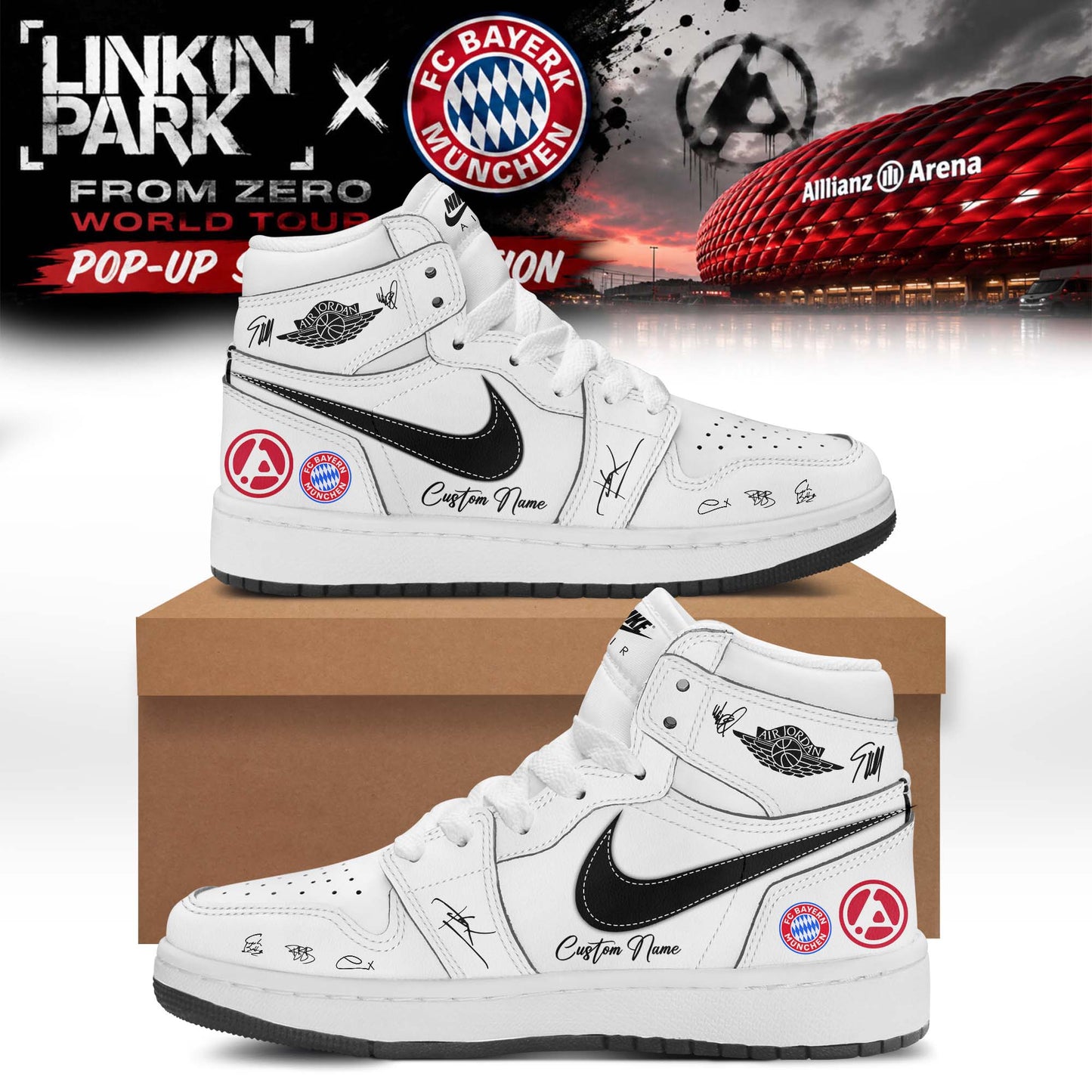 Linkin Park x FC Bayern München Shoes 26