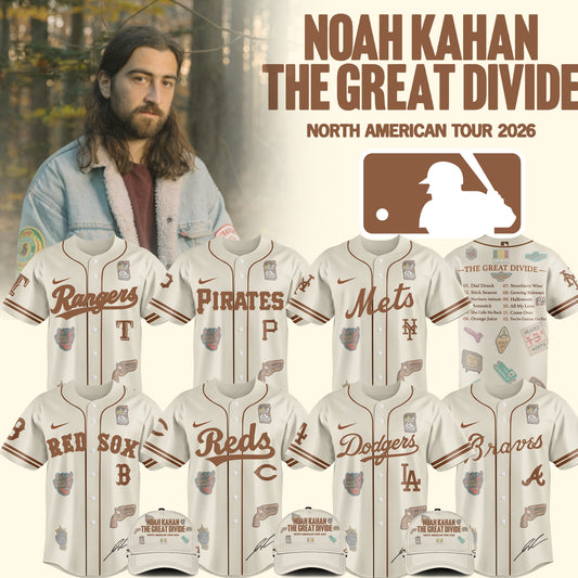 .Baseball x Noah Kahan Tour 2026 Jersey Limited Edition