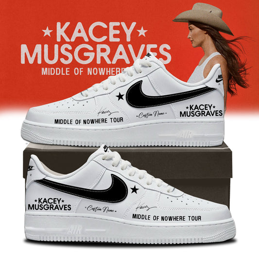 Kacey Musgraves Middle of Nowhere Tour Signed Shoes 2