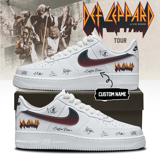 ,,Def Leppard Live 2026 Limited Edition Signature – Shoes