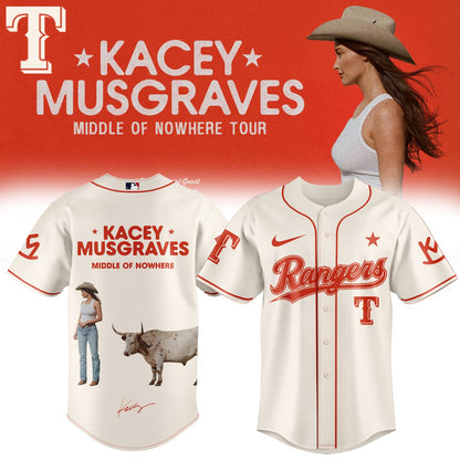 ,,Baseball X Kacey Musgraves Middle of Nowhere Tour Signed Jersey 3