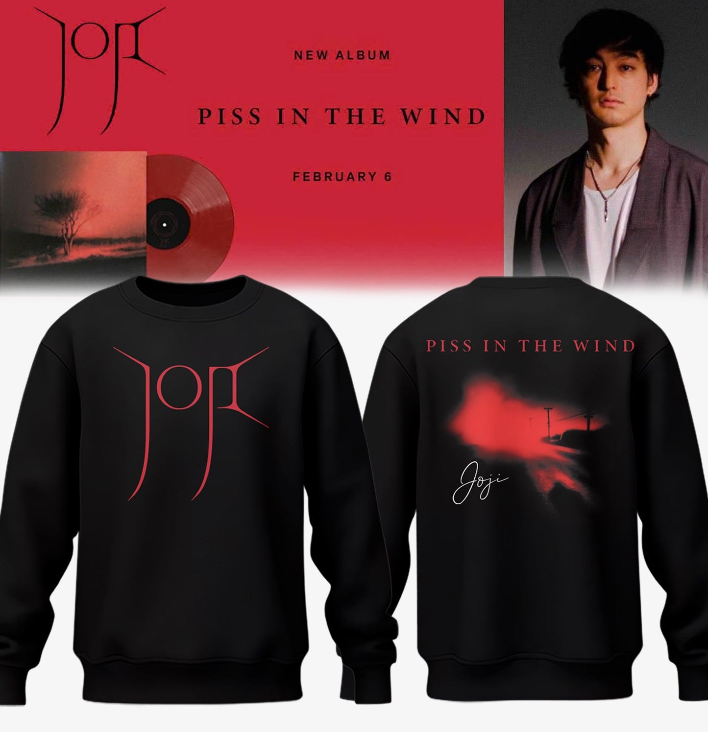 .JOJI SOLARIS TOUR SWEATSHIRT