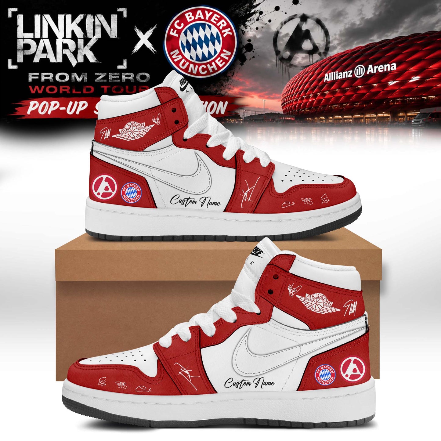 Linkin Park x FC Bayern München Shoes 22