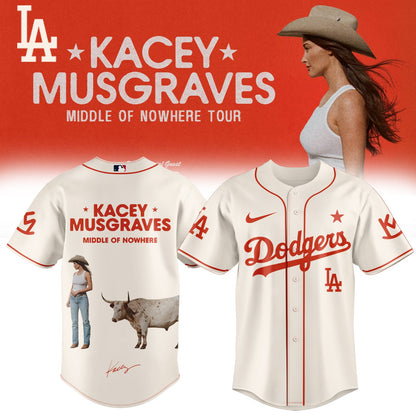 ,,Baseball X Kacey Musgraves Middle of Nowhere Tour Signed Jersey 3