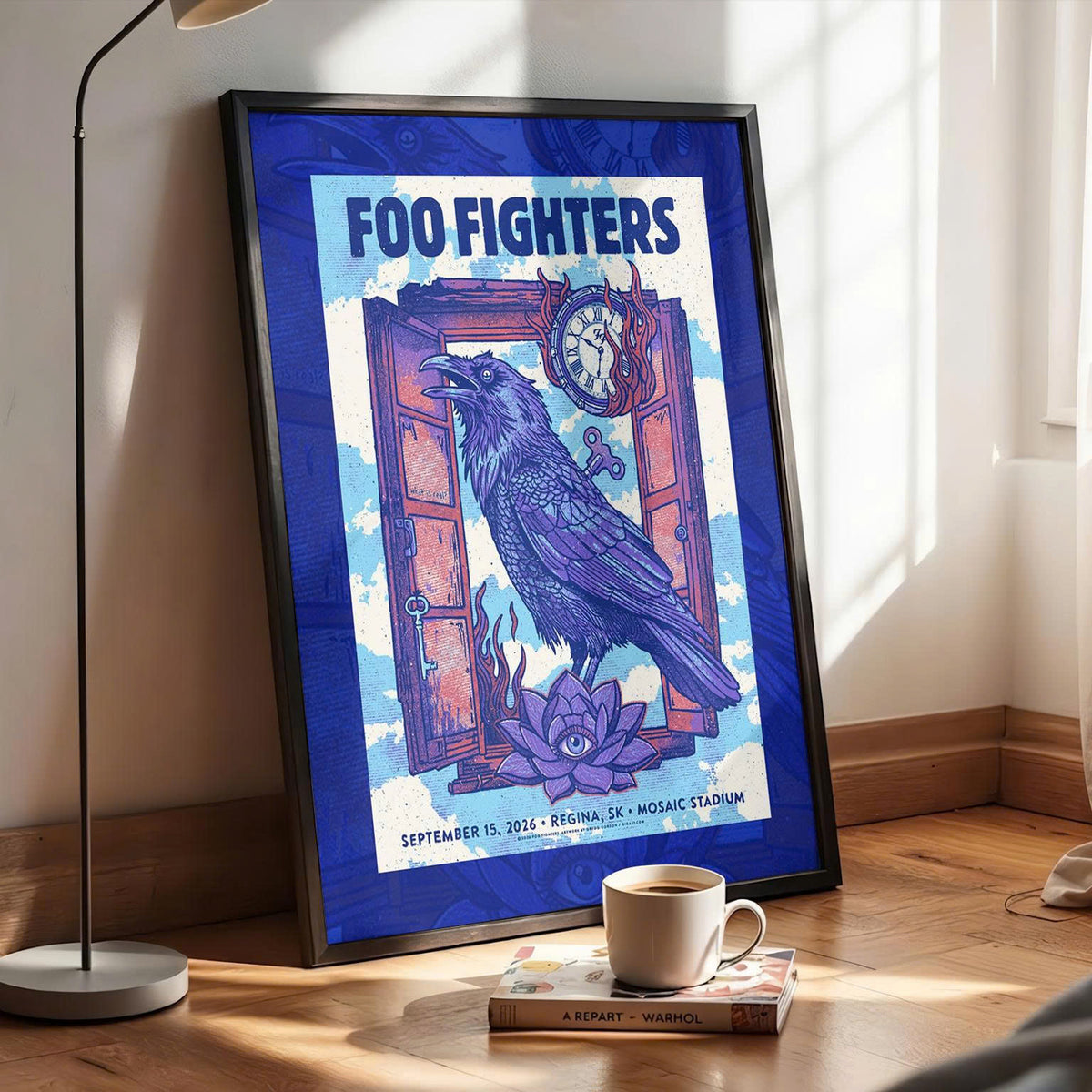 Foo Fighters Regina SK 2026 Event Poster
