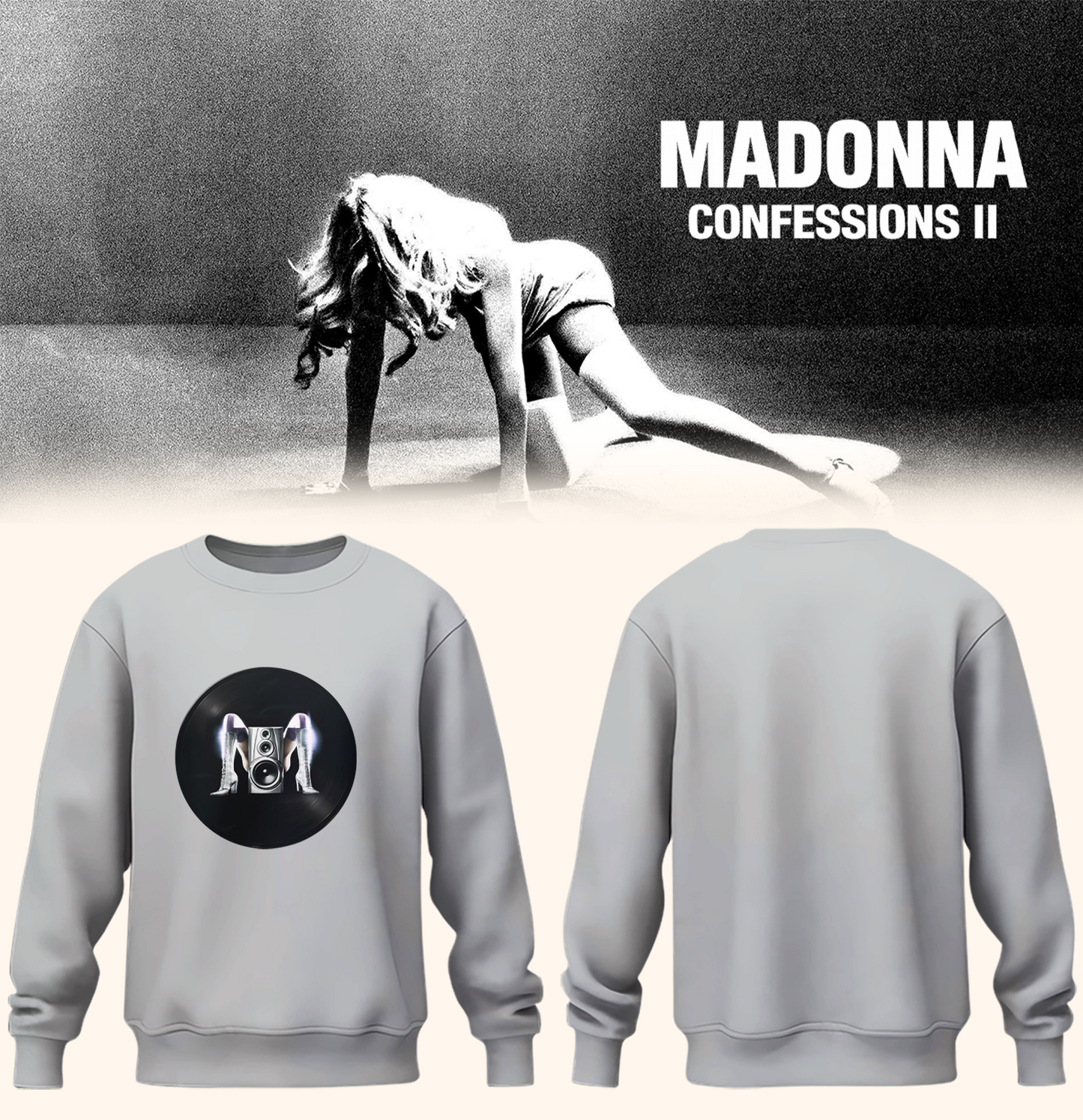 Madonna ” Confessions II ” Sweatshirt