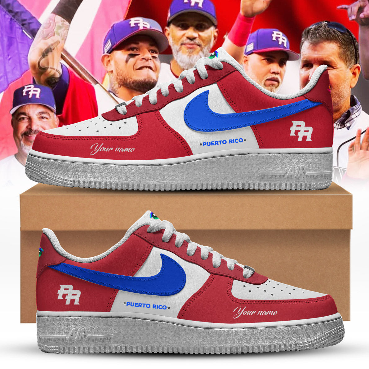 Puerto Rico Baseball 2026 World Baseball Classic Shoes Limited Edition