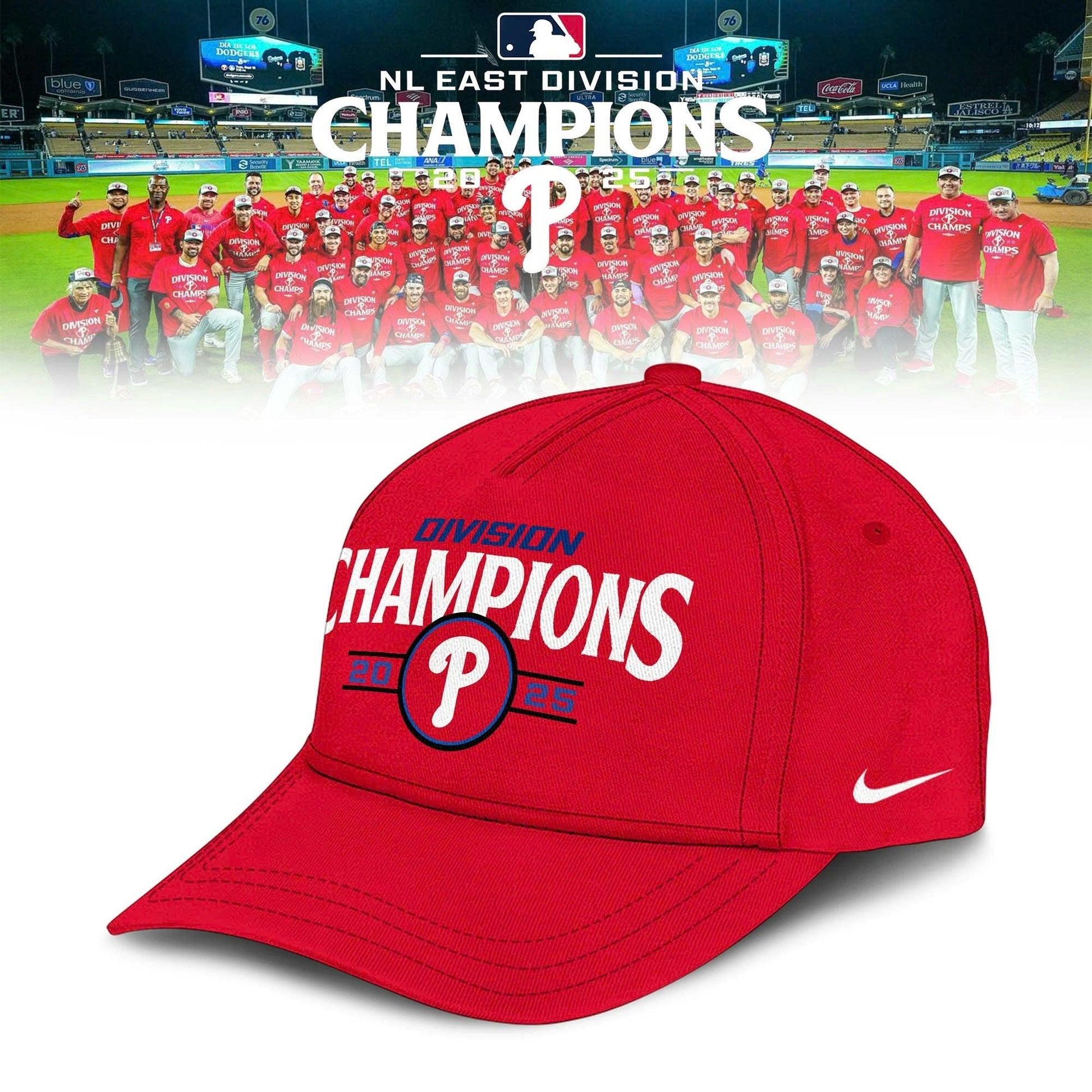 Philadelphia Phillies Hoodie BACK-TO-BACK NL EAST CHAMPIONS