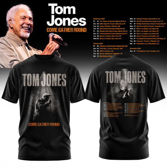TOM JONES – COME GATHER ROUND COLLECTION TEE