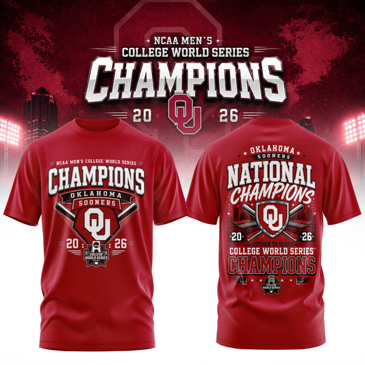 _ Men’s College World Series Champions 2026 Edition Tee