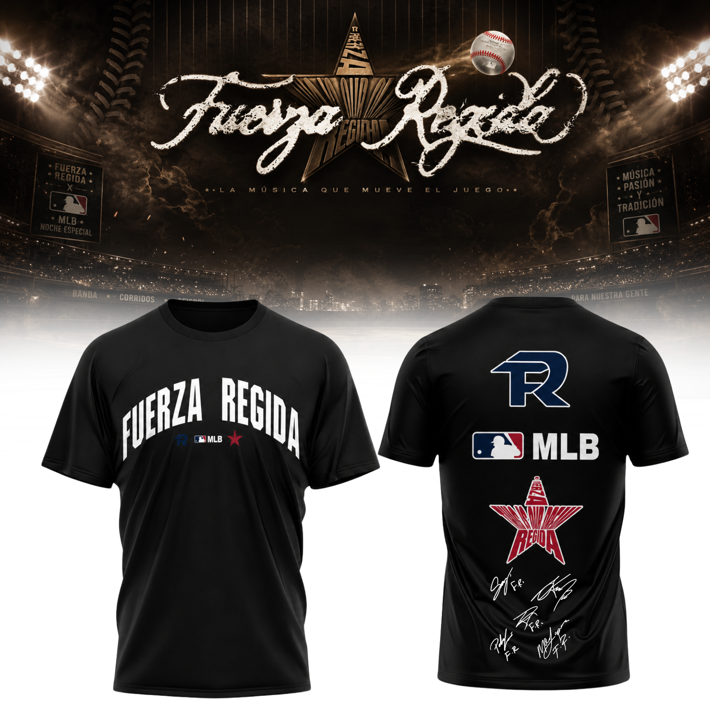 Fuerza Regida “This Is Our Dream Stadium Tour” 2026 – Tshirt