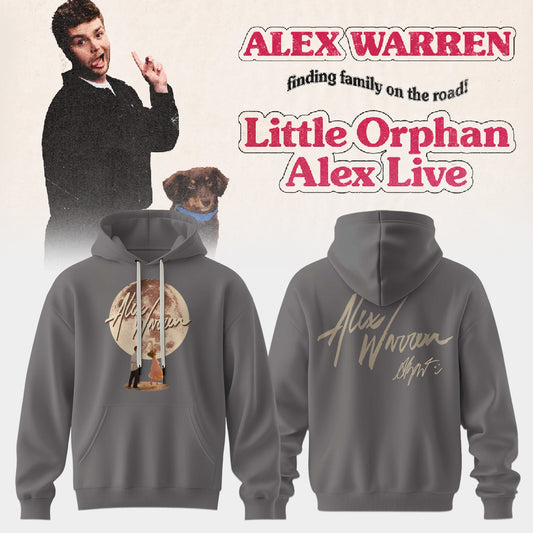 ,Alex Warren’s “Little Orphan Alex” Tour Hoodie