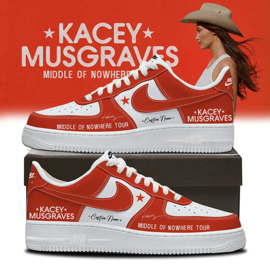 Kacey Musgraves Middle of Nowhere Tour Signed Shoes 2