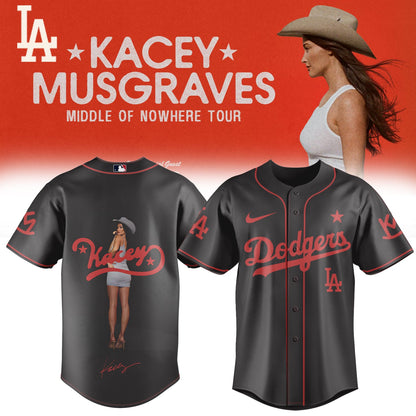 ,,Baseball X Kacey Musgraves Middle of Nowhere Tour Signed Jersey 2
