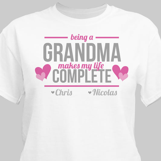 Personalized Mama Established T-Shirt