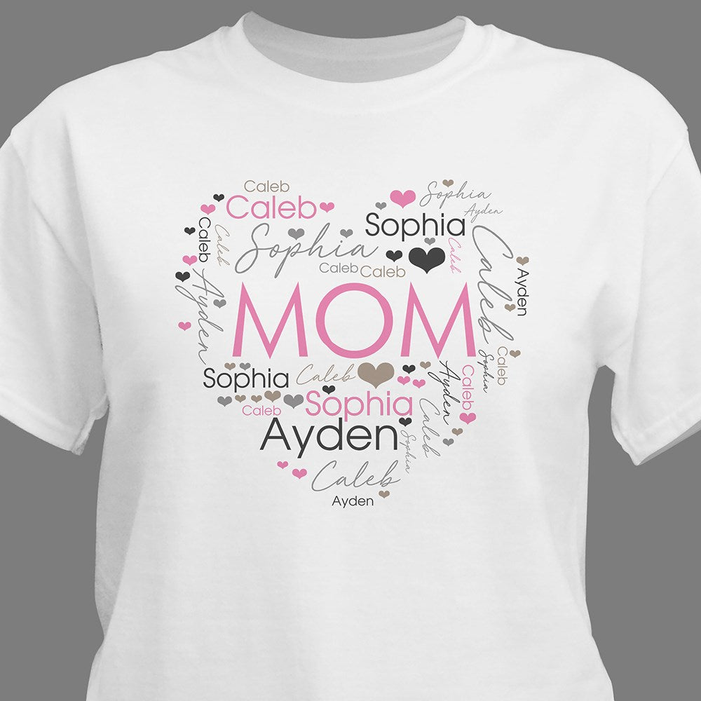 Personalized Mama Established T-Shirt