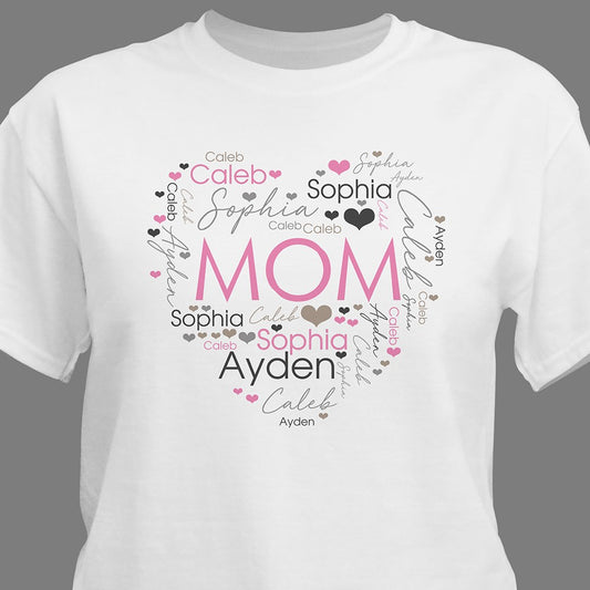 Personalized Mama Established T-Shirt