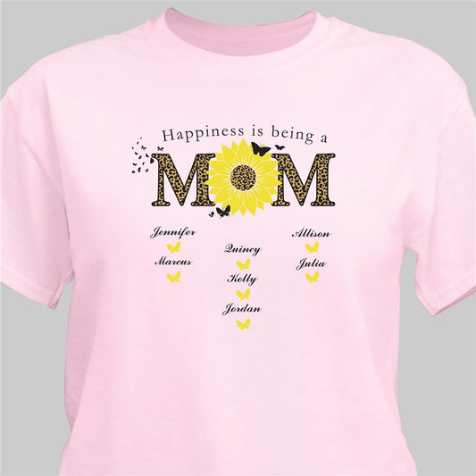 Personalized Mama Established T-Shirt
