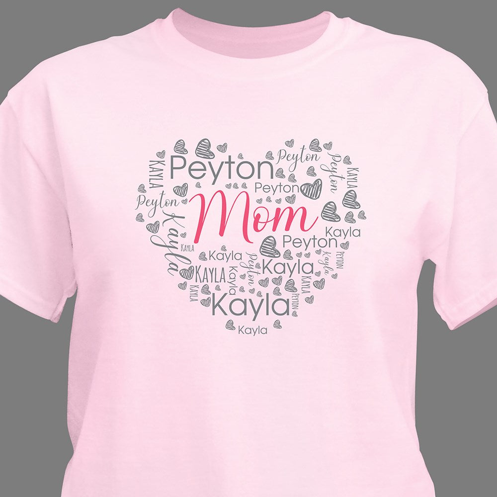 Personalized Mama Established T-Shirt