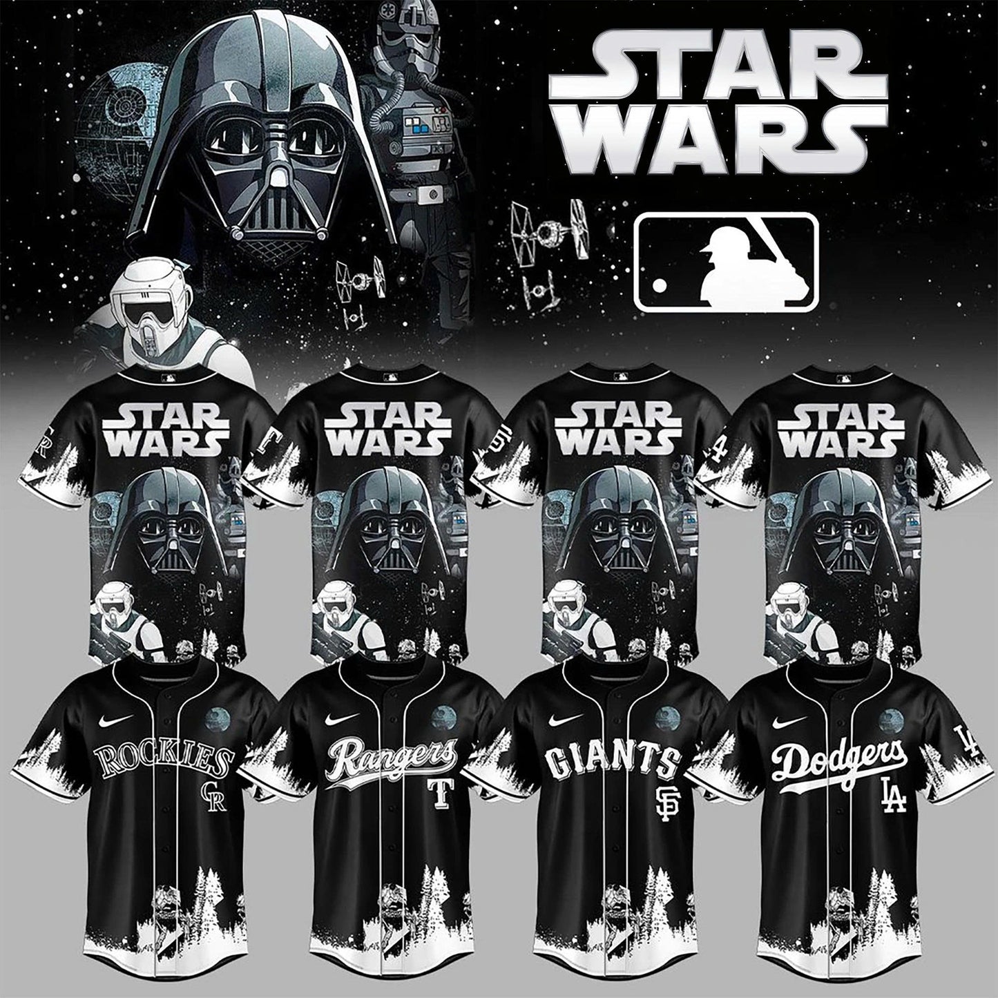 Baseball x Star Wars Special Edition Baseball Jersey