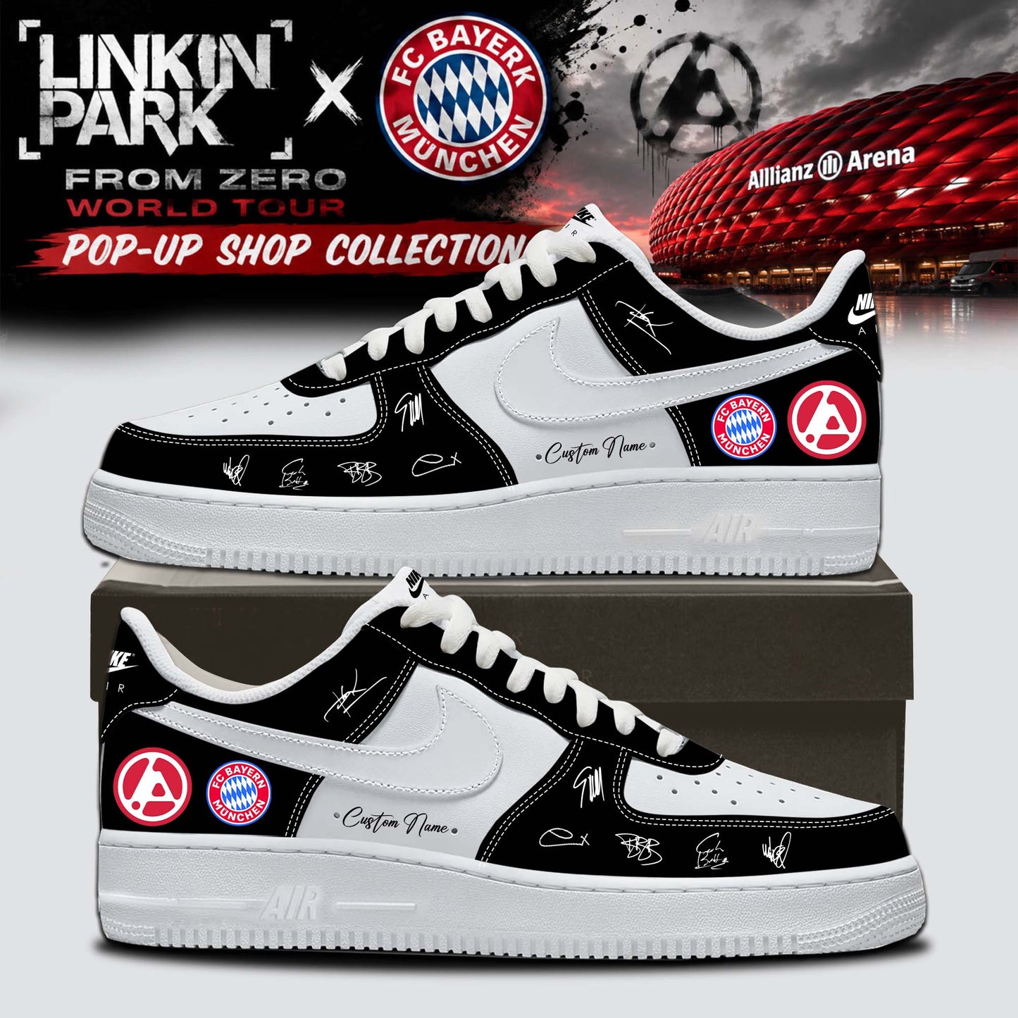 Linkin Park x FC Bayern München Shoes 25