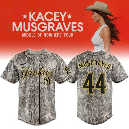 ,,Baseball X Kacey Musgraves Middle of Nowhere Tour Signed Jersey 4