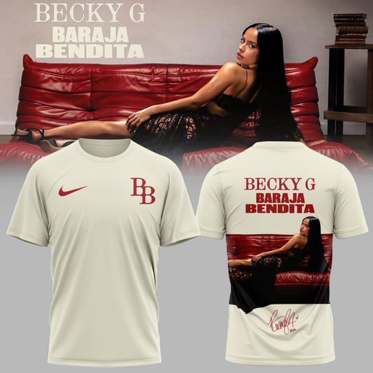 ..,Becky G – Baraja Bendita Signature Limited Edition T shirt