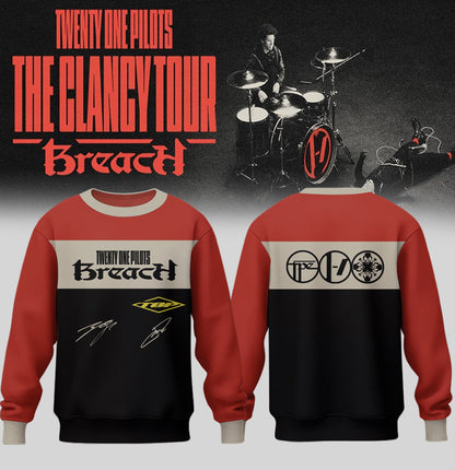 Twenty One Pilots The Clancy Tour: Breach Sweatshirt