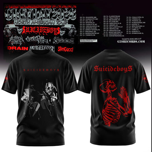 Greyday 2026 – North American Tour T-Shirt