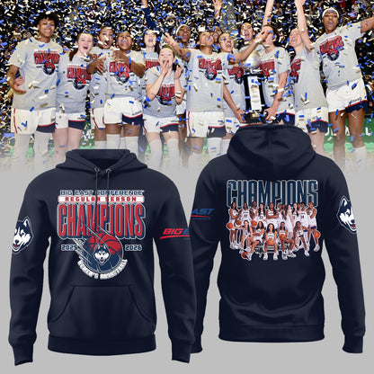UConn Women’s Basketball 2026 BIG EAST Tournament Champions Hoodie