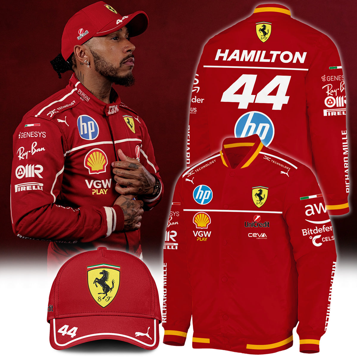 __Limited Edition Bomber Jacket Lewis Hamilton.