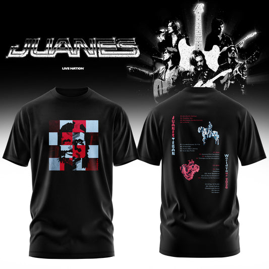 Juanes World Tour 2026 T-shirt