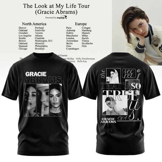 The Look at My Life Tour Edition Tshirt