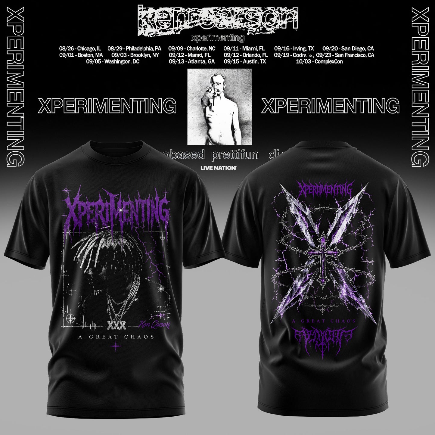KEN CARSON – XPERIMENTING COLLECTION TEE