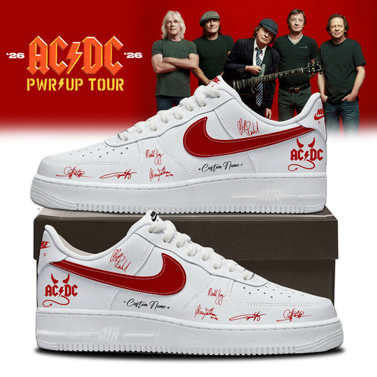 .AC/DC ” Power Up Tour ” 2026 AF1 – Shoes