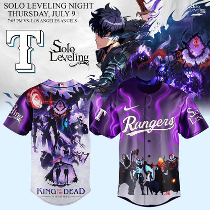 __.Texas Rangers x Solo Leveling Limited Baseball Jersey 3