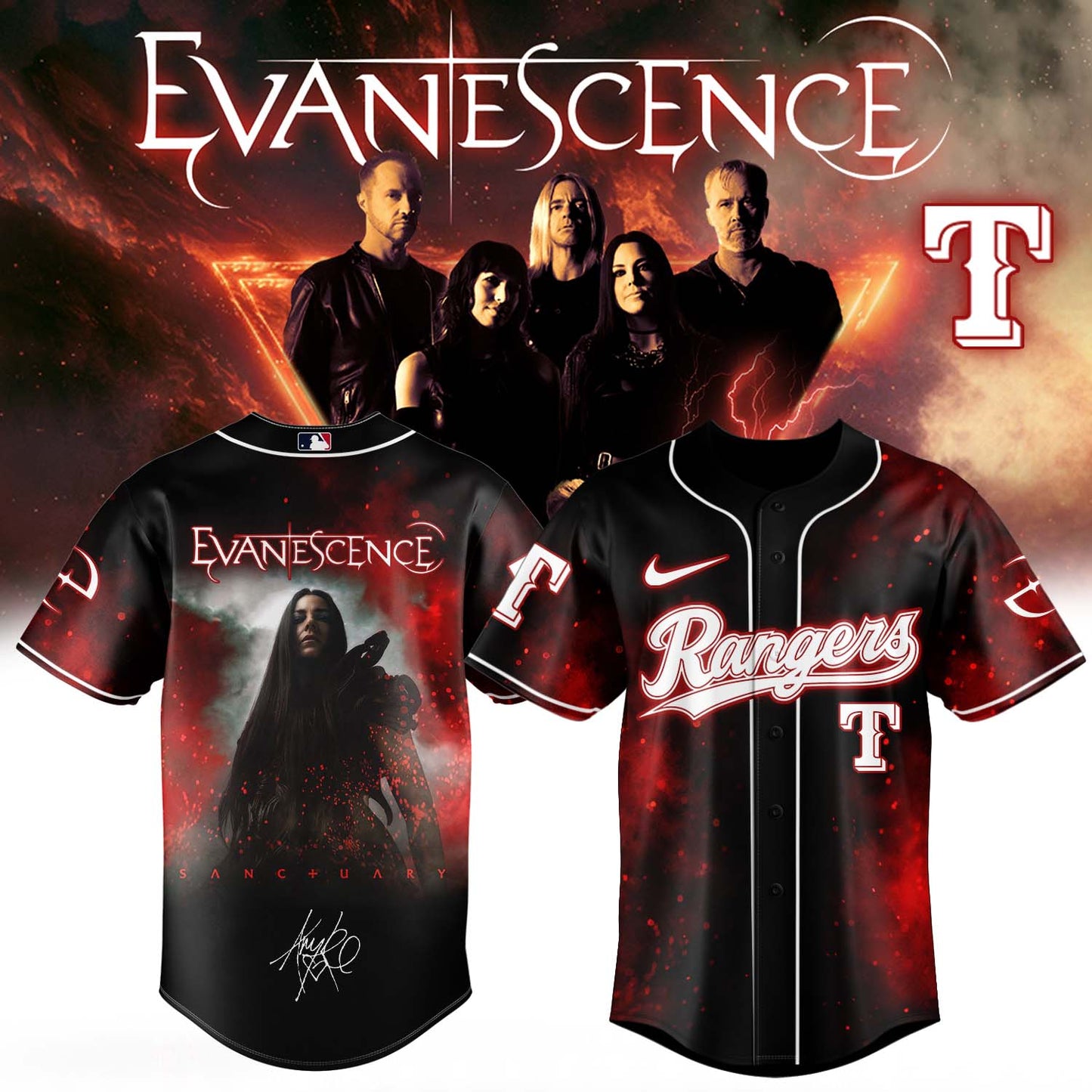 Evanescence “Sanctuary 2026 World Tour” – Jersey