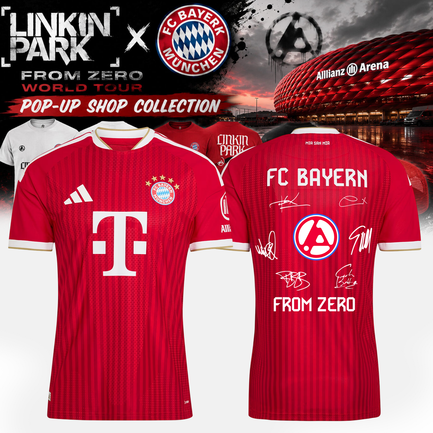 Linkin Park x FC Bayern München Jersey