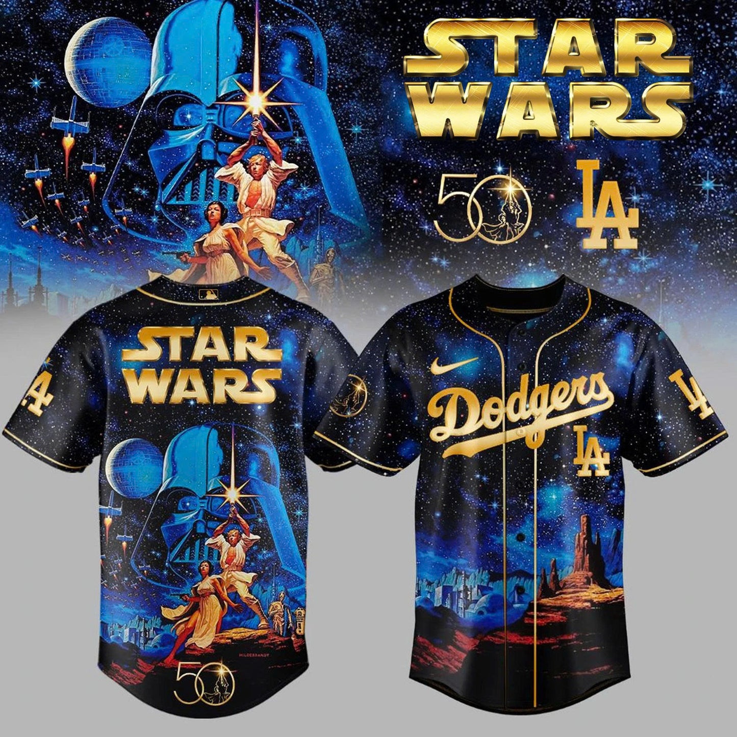 Baseball x Star Wars Special Edition Baseball Jersey